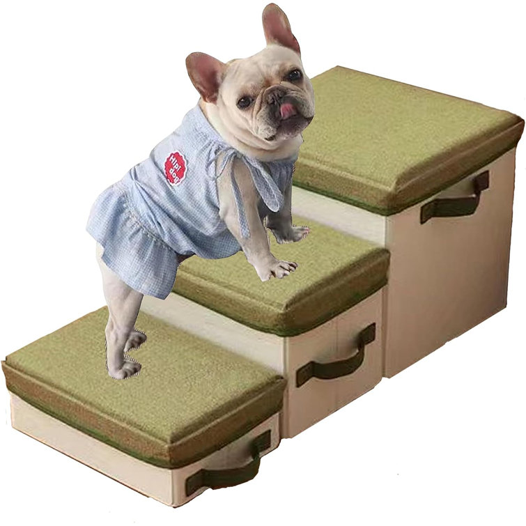 Foldable on sale dog steps